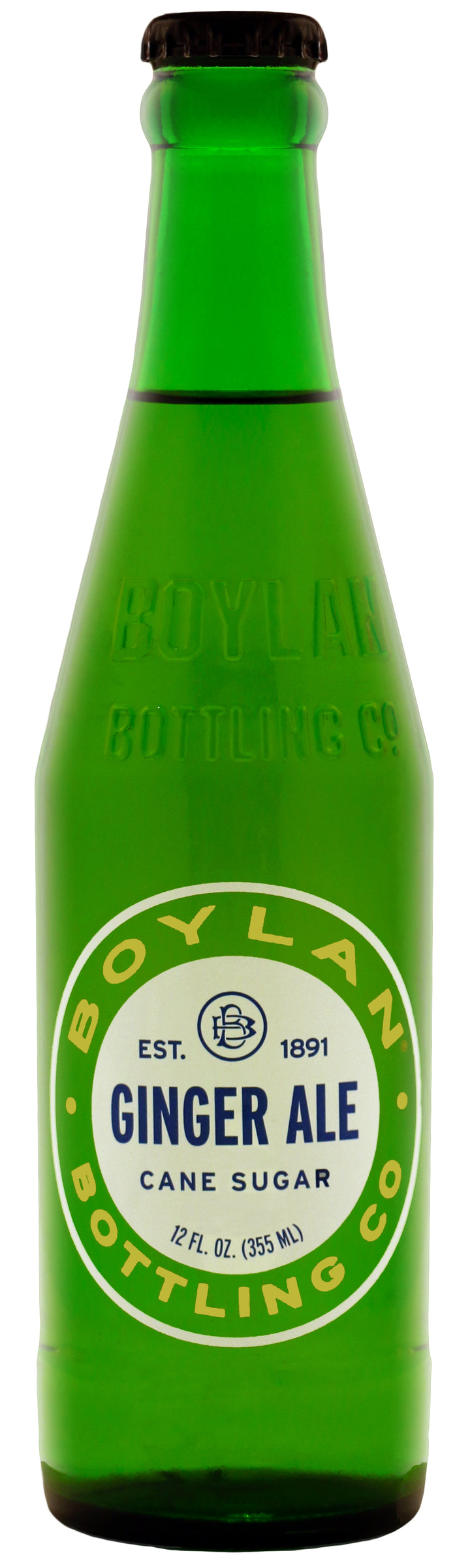 Boylan Bottling Ginger Ale Soda-12 fl oz.s-4/Box-6/Case