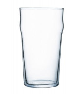 Arcoroc Nonic Nucleated 16 oz. Ale/Pub Glass-4 Dozen