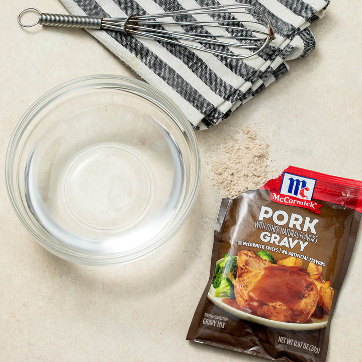 Mccormick Pork Gravy Mix 0.87-0.87 oz.-12/Case