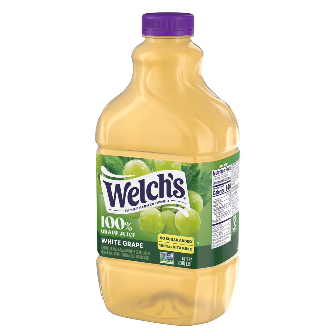 Welch's 100% White Grape Juice-64 fl oz.-8/Case