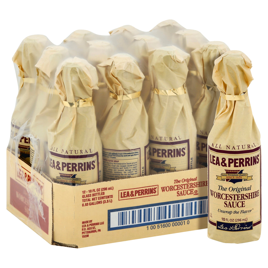 Lea & Perrins Worcestershire Sauce Bottle-10 fl oz.-12/Case
