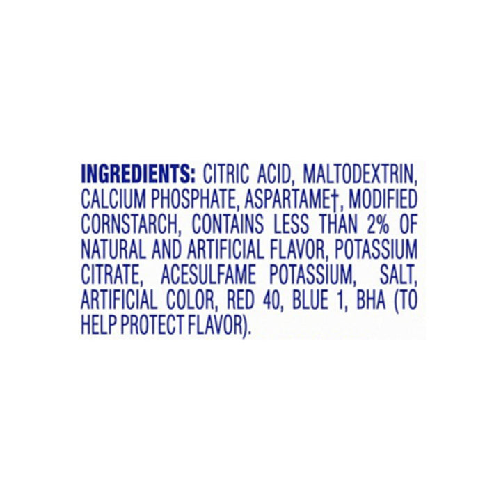 Crystal Light Fruit Punch Beverage Mix-2.04 oz.-12/Case