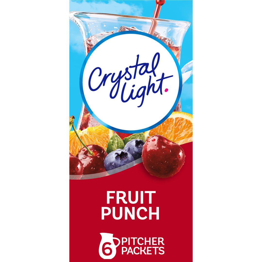 Crystal Light Fruit Punch Beverage Mix-2.04 oz.-12/Case