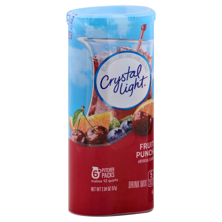 Crystal Light Fruit Punch Beverage Mix-2.04 oz.-12/Case