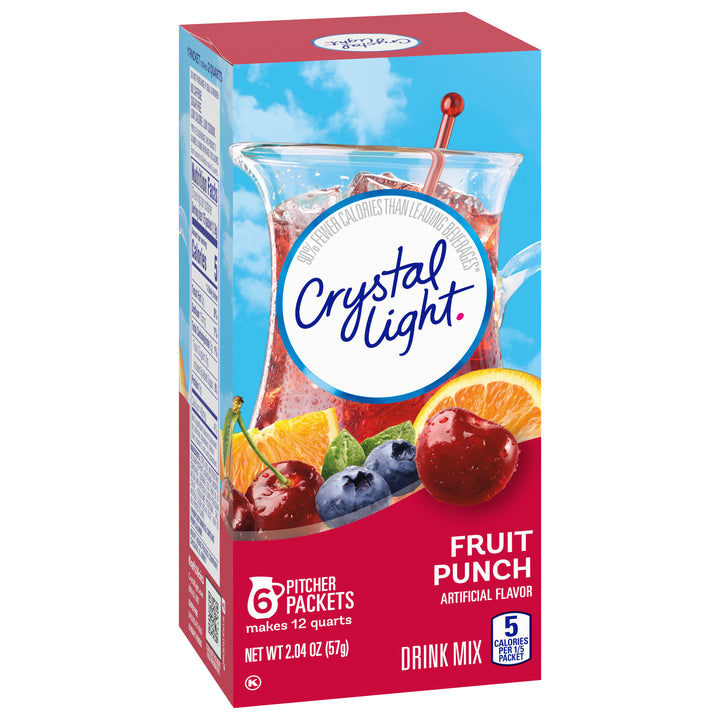 Crystal Light Fruit Punch Beverage Mix-2.04 oz.-12/Case