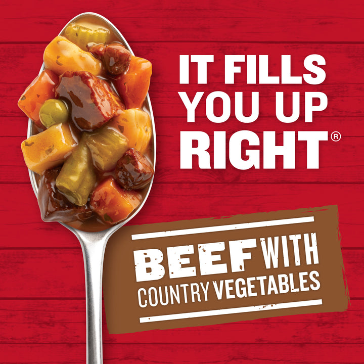 Campbell's Chunky Beef With Vegetable Microwaveable Soup-15.25 oz.-8/Case