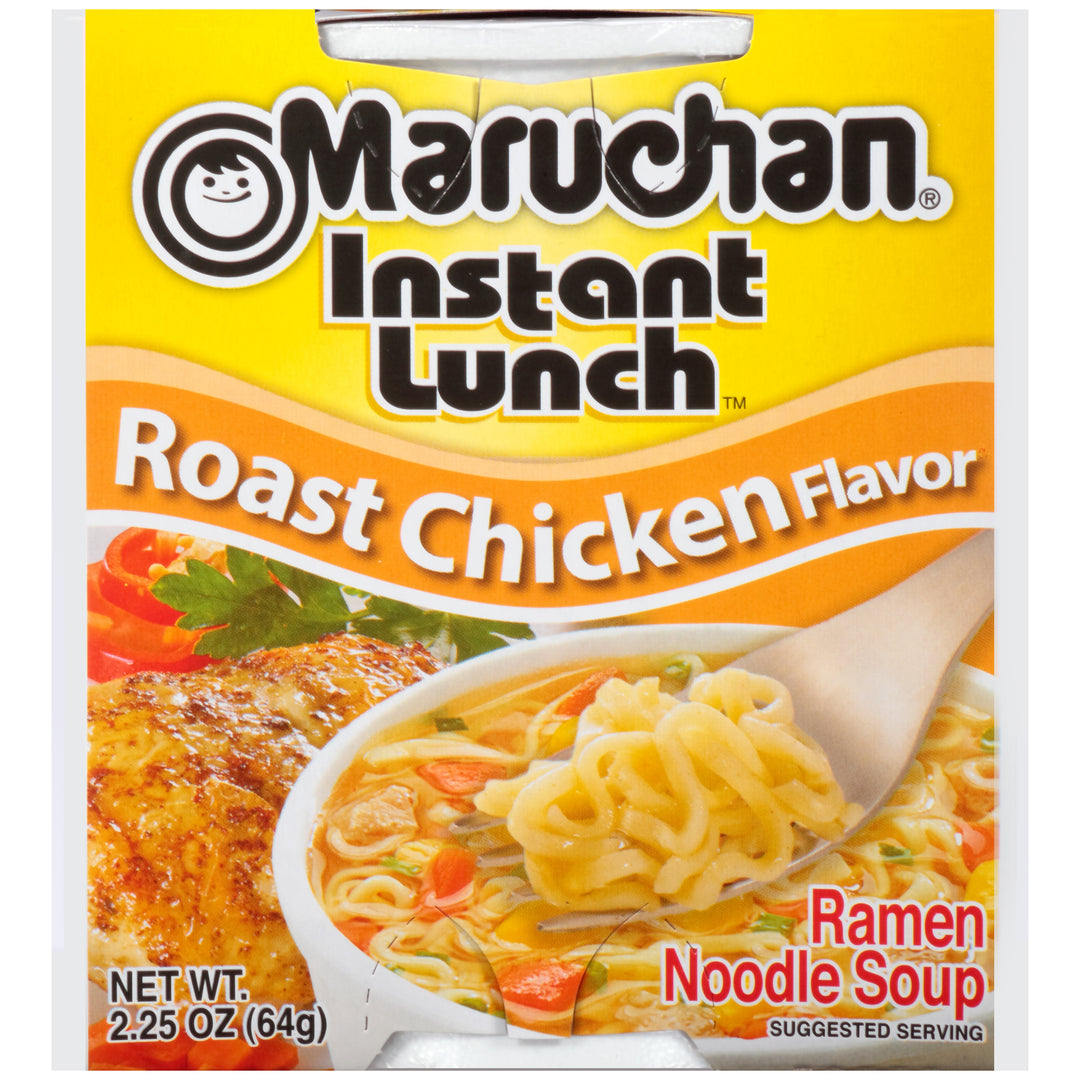 Maruchan Instant Roast Chicken Flavored Ramen Noodle Soup-2.25 oz.-12/Case