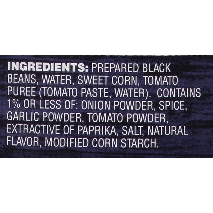 Bush's Best Taco Fiesta Black Bean-108 oz.-6/Case