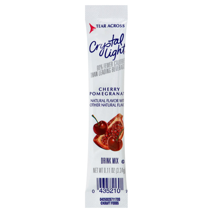 Crystal Light Cherry Pomegranate Beverage On The Go-0.11 oz.-10/Box-12/Case