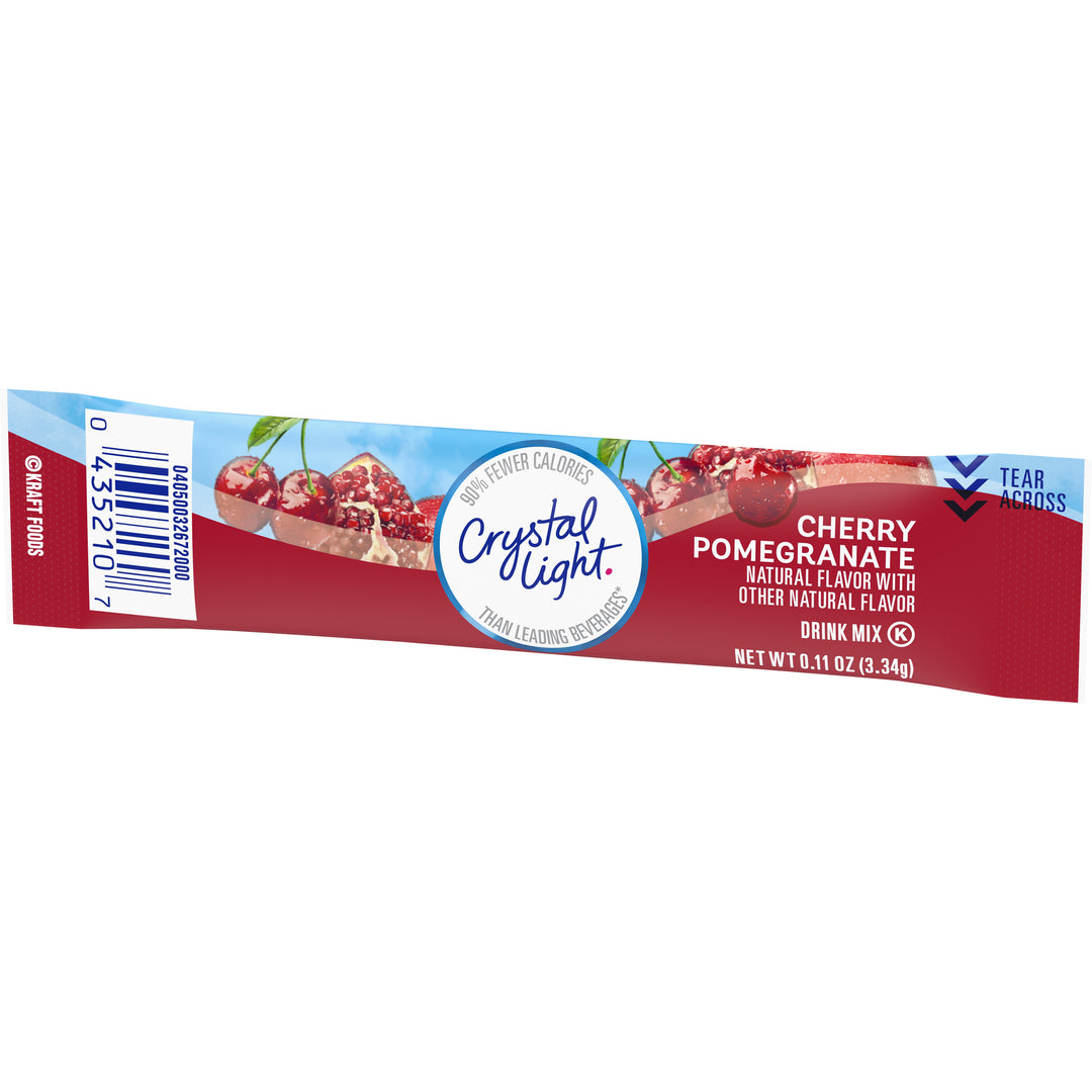 Crystal Light Cherry Pomegranate Beverage On The Go-0.11 oz.-10/Box-12/Case