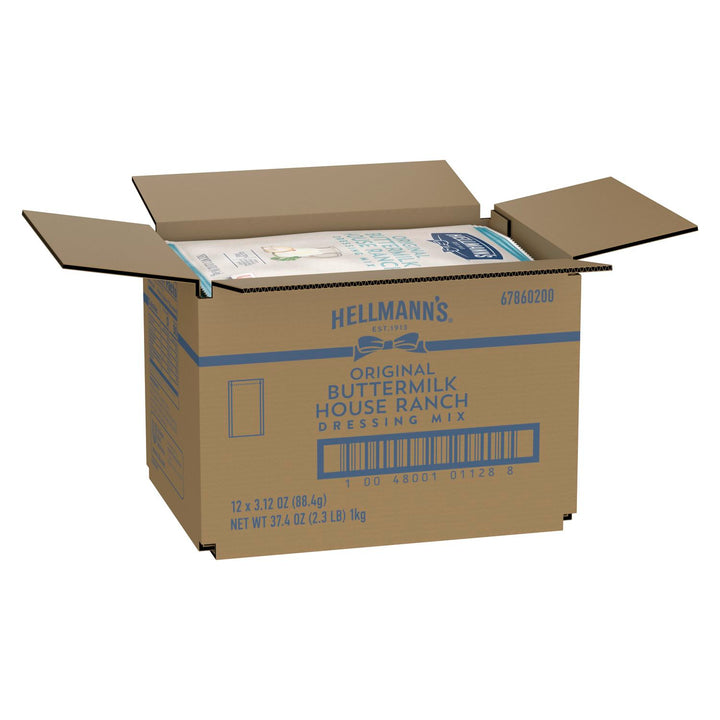 Hellmann's Original Buttermilk House Dry Mix Dressing Mix-3.12 oz.-12/Case