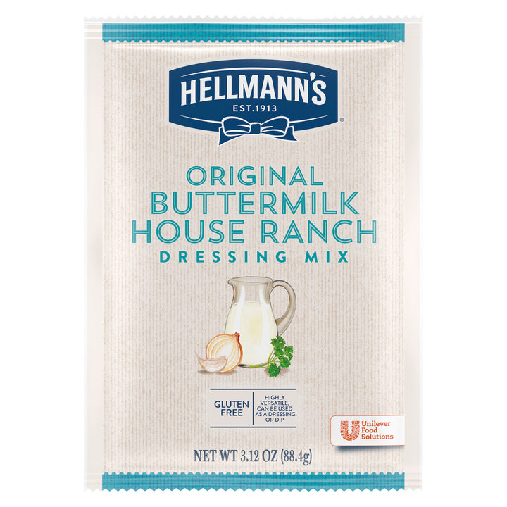 Hellmann's Original Buttermilk House Dry Mix Dressing Mix-3.12 oz.-12/Case
