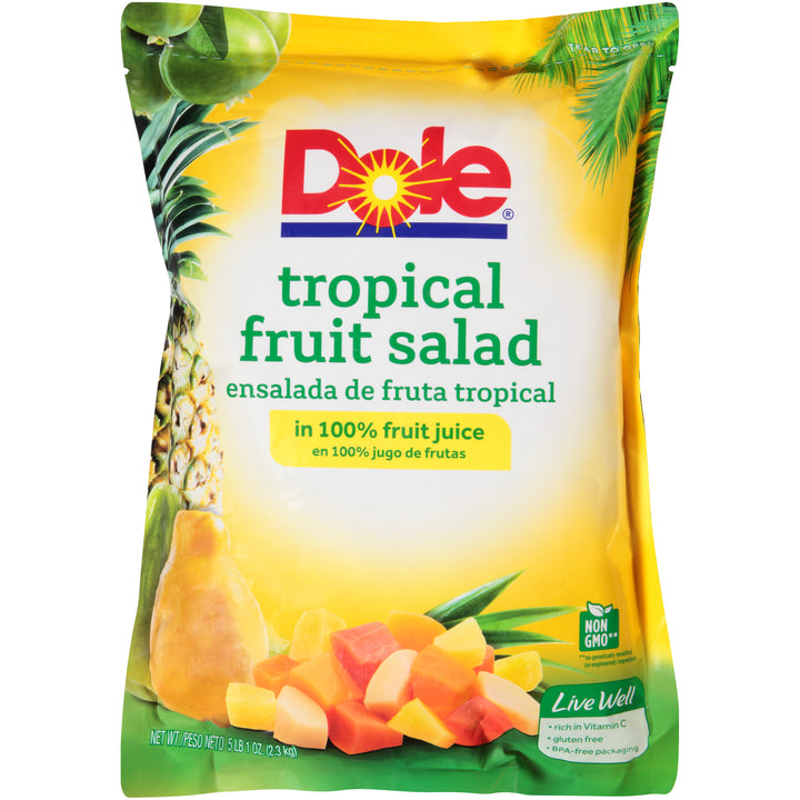 Dole In Fruit Juice Tropical Fruit Salad-81 oz.-6/Case