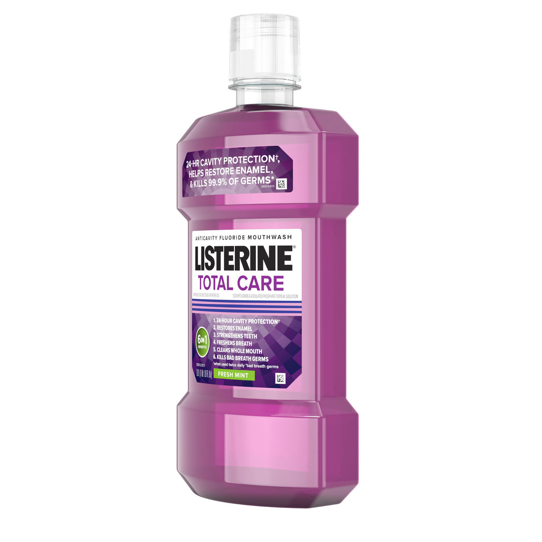 Listerine Total Care Fresh Mint Mouthwash-1 Liter-6/Case