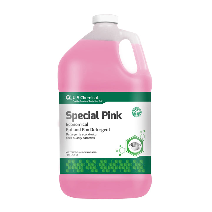 U.S.Chemical Liquid Special Pink Detergent-1 Gallon-4/Case
