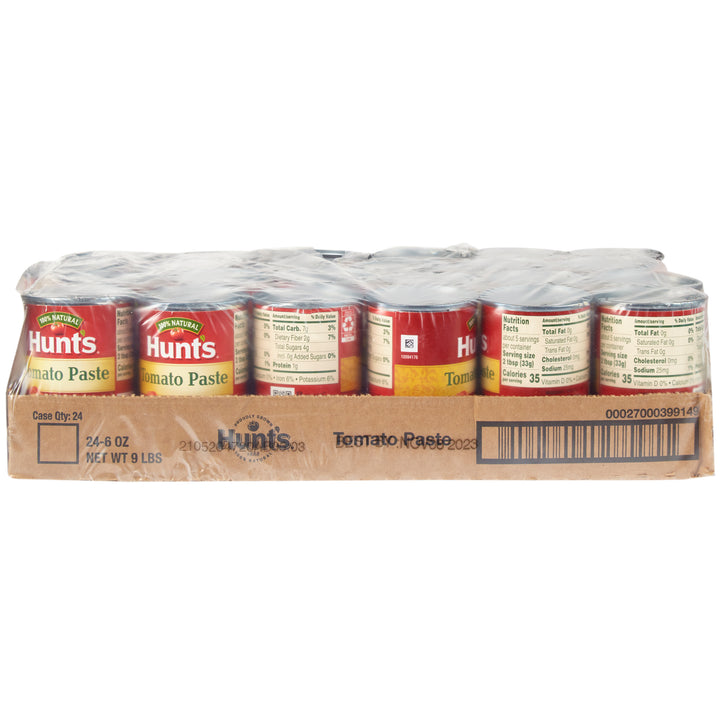Hunt's Hunts Tomato Paste-6 oz.-24/Case