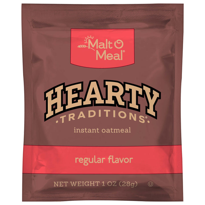 Malt O Meal Hearty Traditons Instand Regular Oatmeal-1 oz.-200/Case