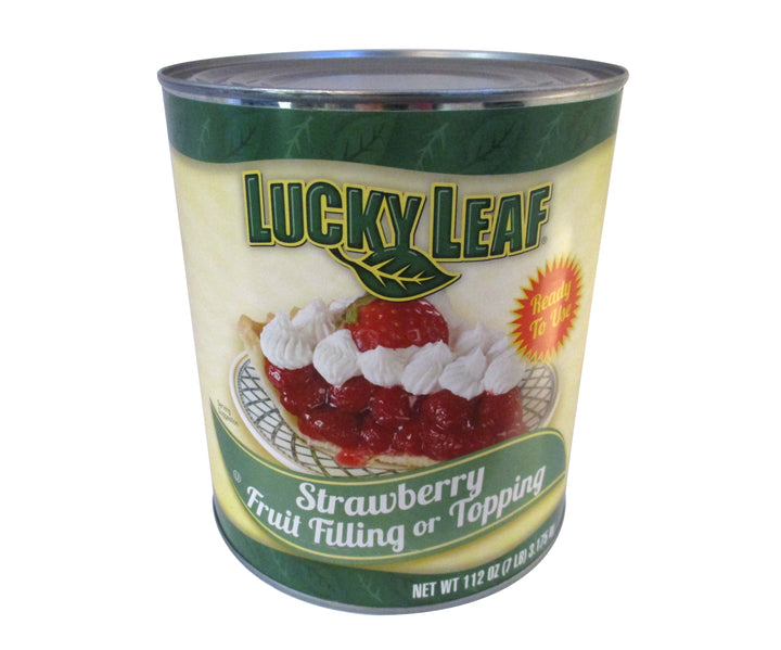 Lucky Leaf Strawberry Fruit Pie Filling Or Topping-112 oz.-6/Case