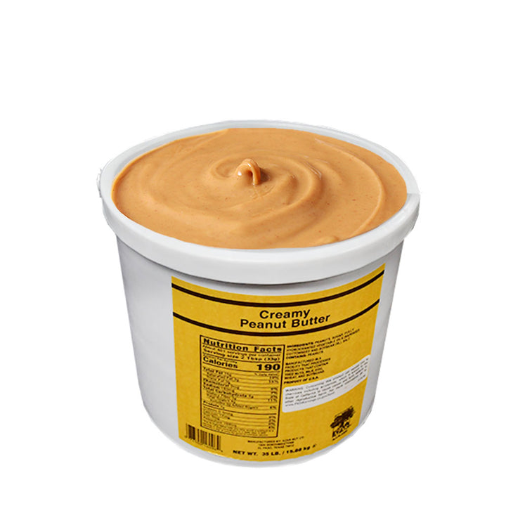 Azar Creamy Peanut Butter-35 lb.-1/Case