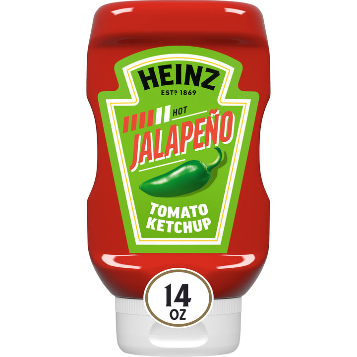 Heinz Jalapeno Ketchup Bottle-14 oz.-6/Case