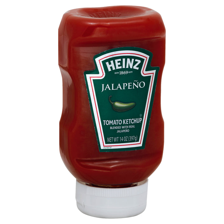 Heinz Jalapeno Ketchup Bottle-14 oz.-6/Case