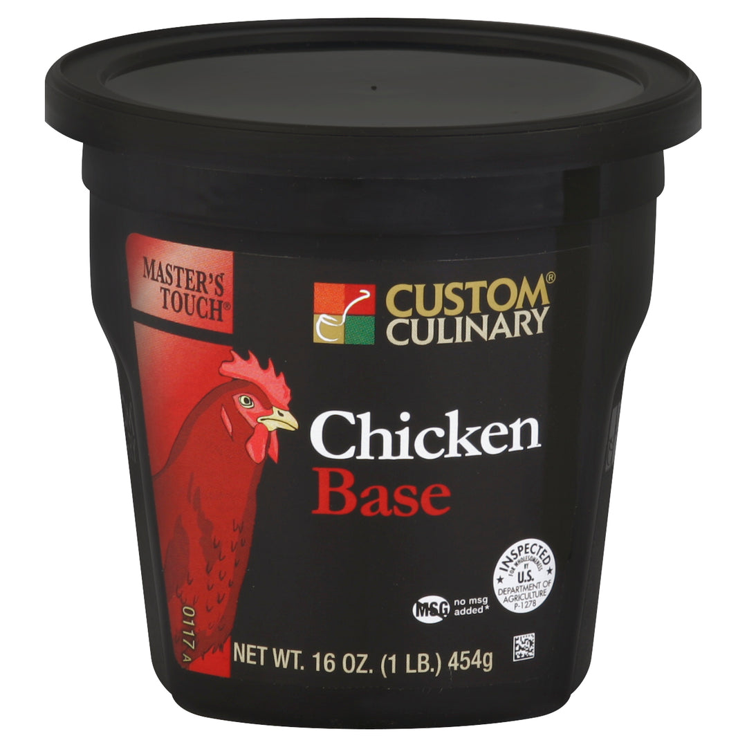 Masters Touch Gluten Free No Msg Added Chicken Base-1 lb.-6/Case