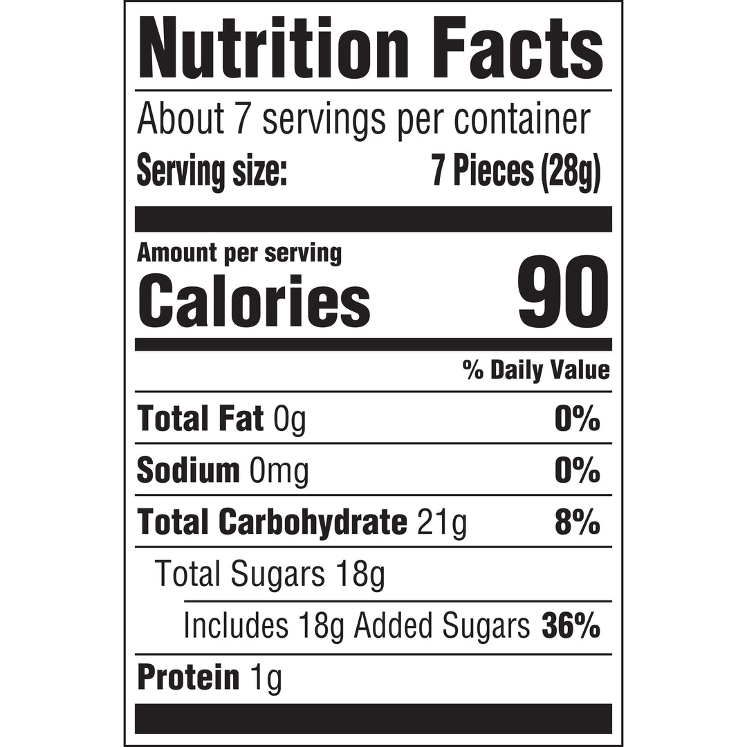 Lifesavers Five Flavor Candy Gummies-7 oz.-12/Case