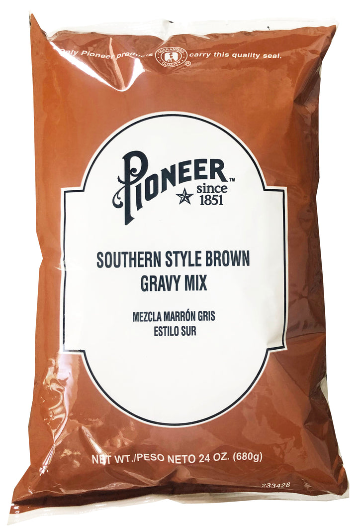 Pioneer Southern Style Brown Gravy Mix-24 oz.-6/Case