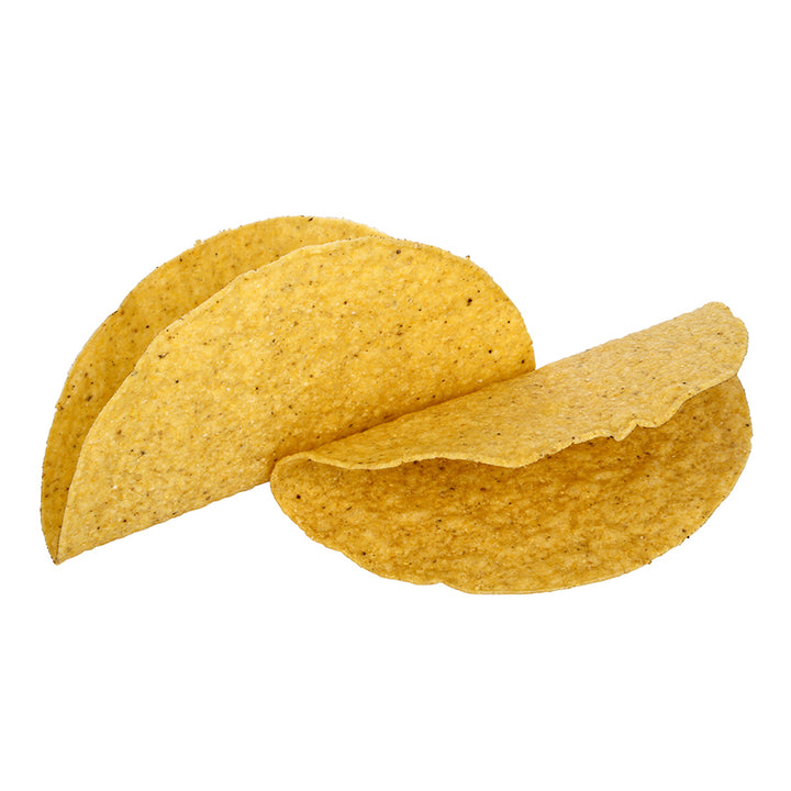 Mission Foods 7 Inch Large Yellow Taco Shells-25 Count-8/Case