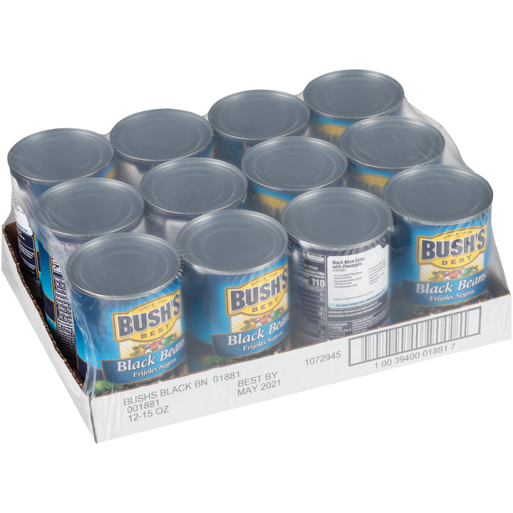 Bush's Best Original Black Beans-15 oz.-12/Case