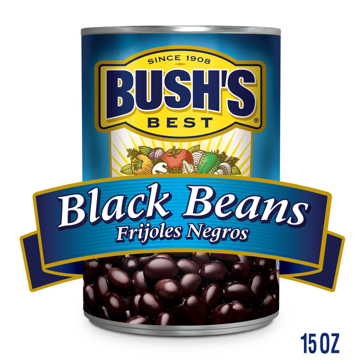 Bush's Best Original Black Beans-15 oz.-12/Case