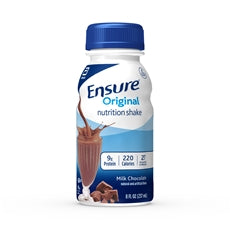 Ensure Chocolate 8 oz. Bottle-8 fl oz.s-6/Box-4/Case