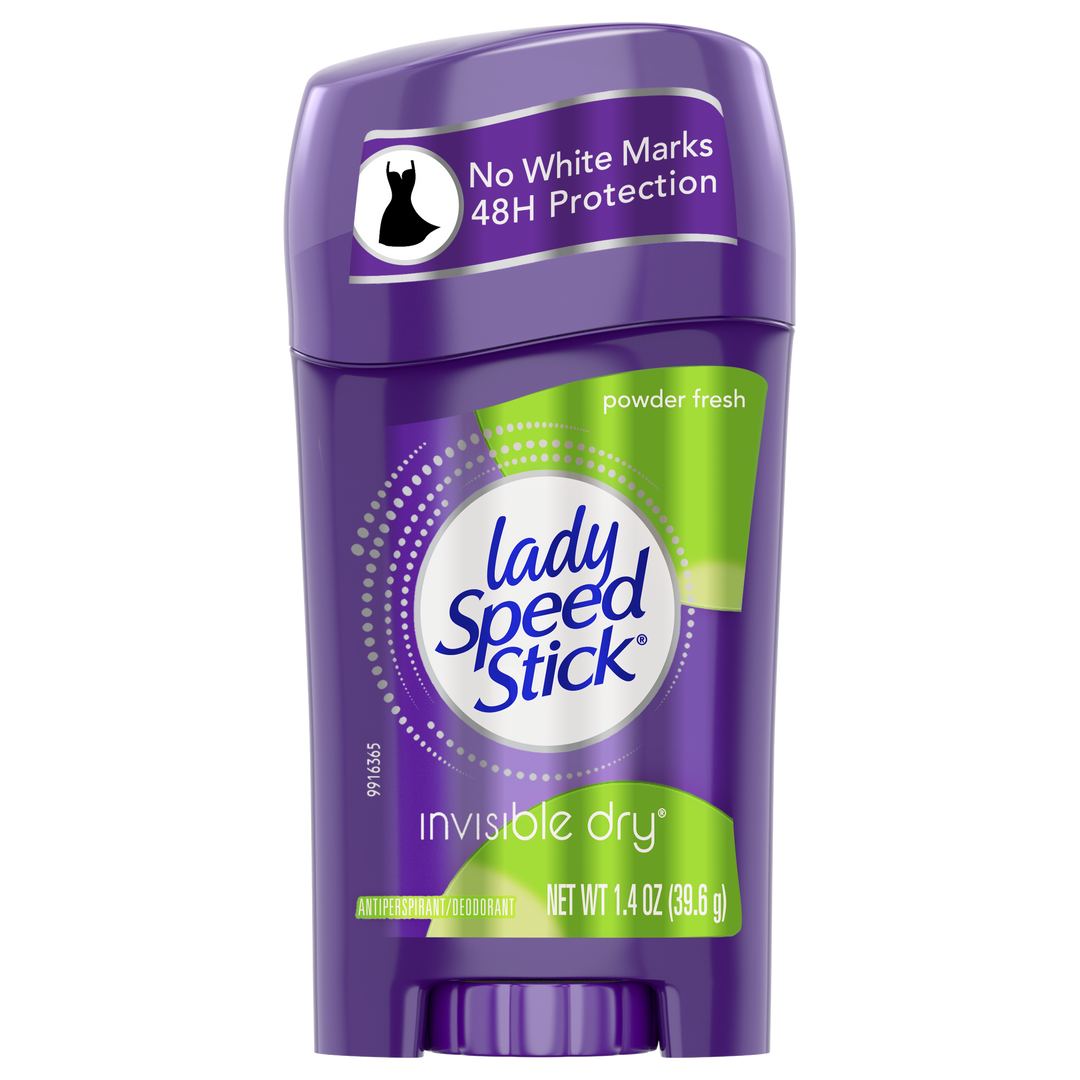 Lady Speed Stick Antiperspirant Invisible Dry Powder Fresh-1.4 oz.-6/Box-2/Case