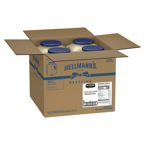 Hellmann's Creamy Coleslaw Dressing Bulk-1 Gallon-4/Case