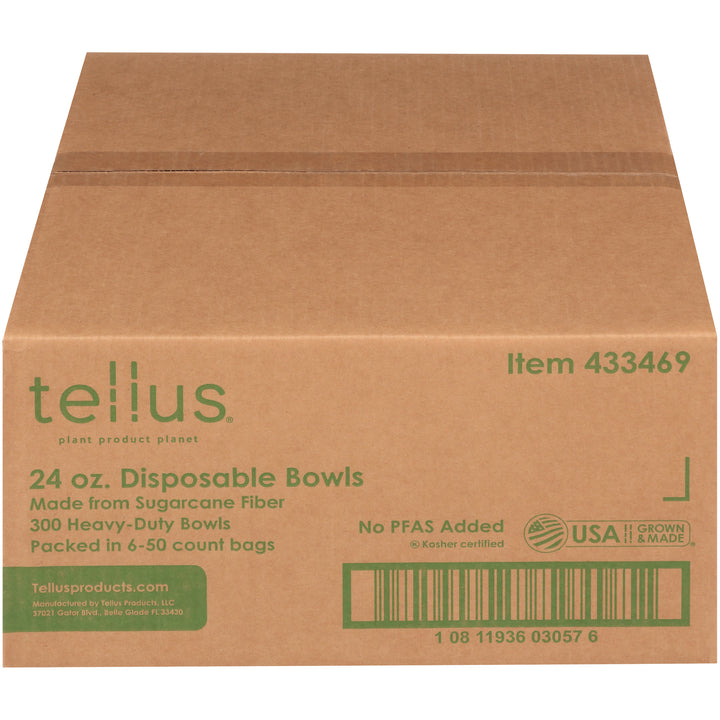 Tellus 24 Oz Bowls No Pfas Added-300 Each-6/Case