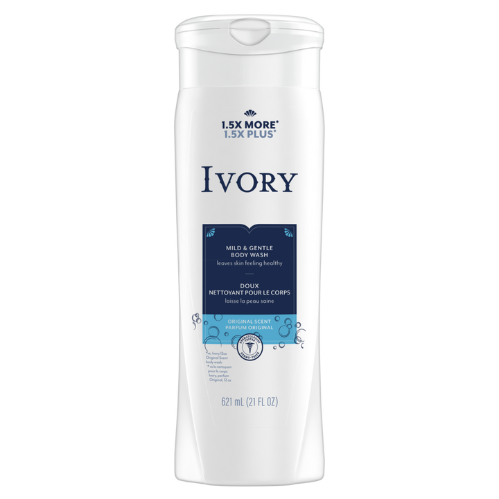 Ivory Shower & Bath Liquid Body Wash-21 fl oz.-4/Case