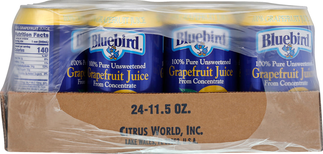 Bluebird Juice Grapefruit-11.5 fl oz.s-24/Case