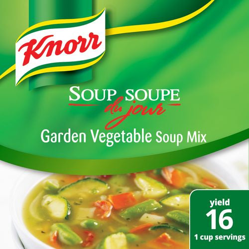 Knorr Soup Du Jour Garden Vegetable Mix-8.7 oz.-4/Case