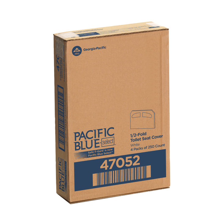 Safe-T-Gard Seat Cover 1/2 Fold White-250 Count-4/Case