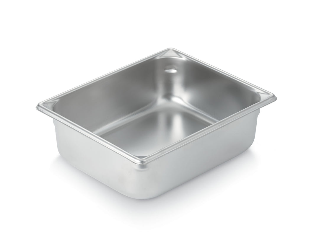 Vollrath 4 Inch Stainless Steel Half Size Steam Table Pan-1 Each