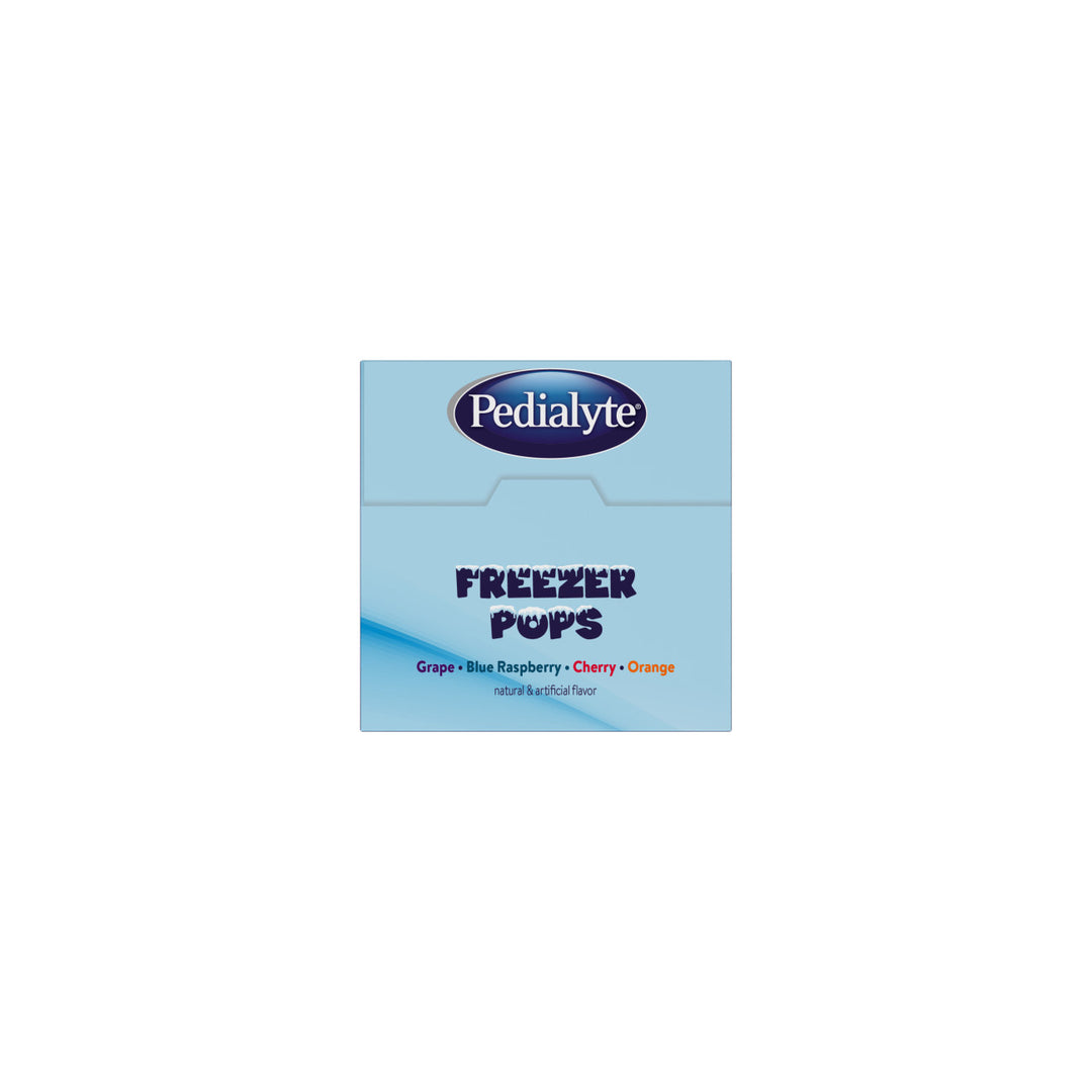 Pedialyte Assorted Freezer Pops Electrolyte Solution-33.6 fl oz.-4/Case