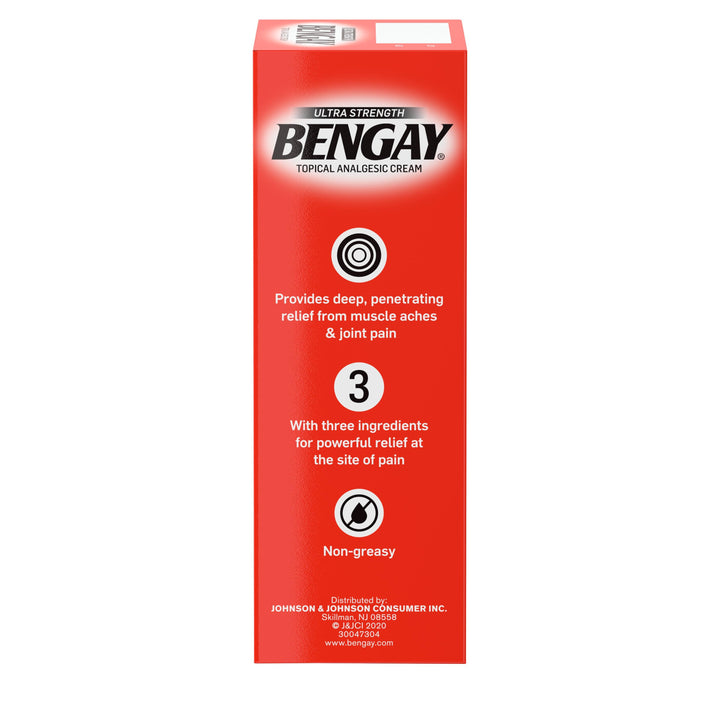 Bengay Ultra Strength Cream-2 oz.-6/Box-6/Case