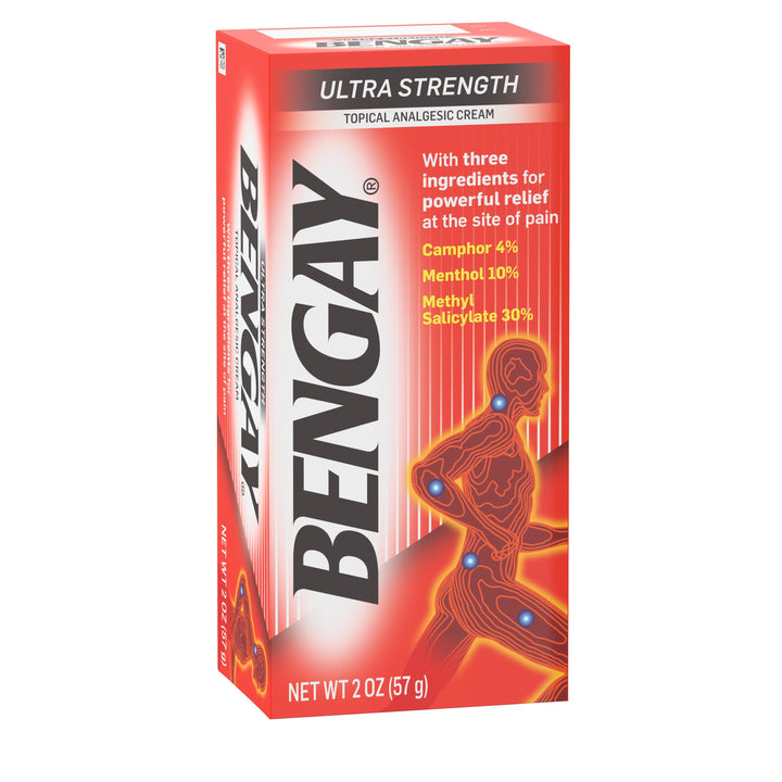 Bengay Ultra Strength Cream-2 oz.-6/Box-6/Case
