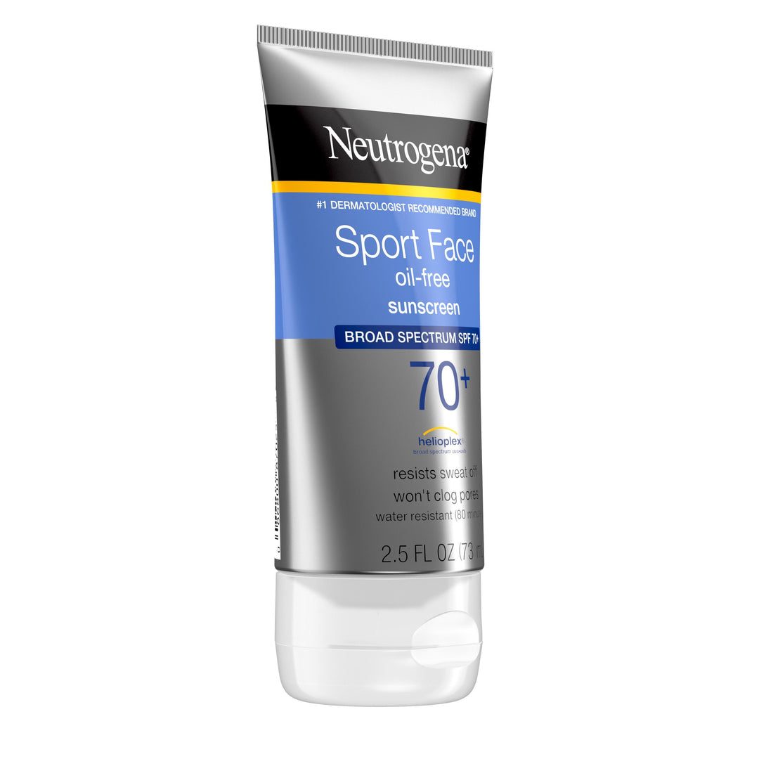 Neutrogena Sport Face Oil-Free Sunblock Spf70 Lotion-2.5 fl oz.-3/Box-4/Case
