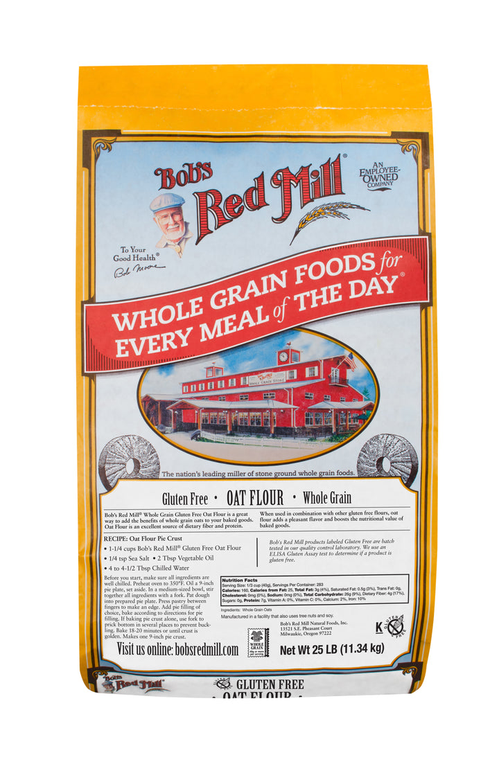 Bob's Red Mill Natural Foods Inc Gluten Free Oat Flour-25 lb.