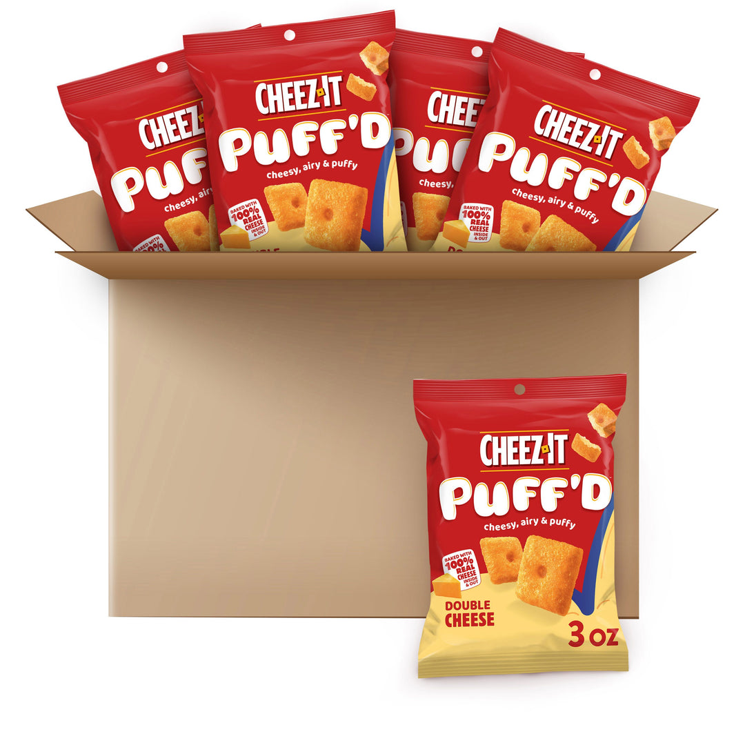Kellogg's Cheez It Puffed Double Cheese-3 oz.-6/Case