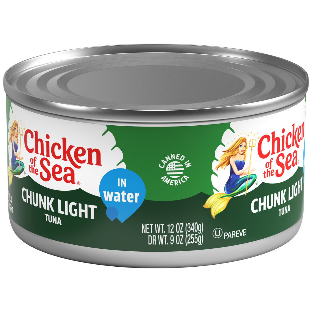 Chicken Of The Sea Chunk Light Tuna In Water-Kosher-12 oz.-24/Case