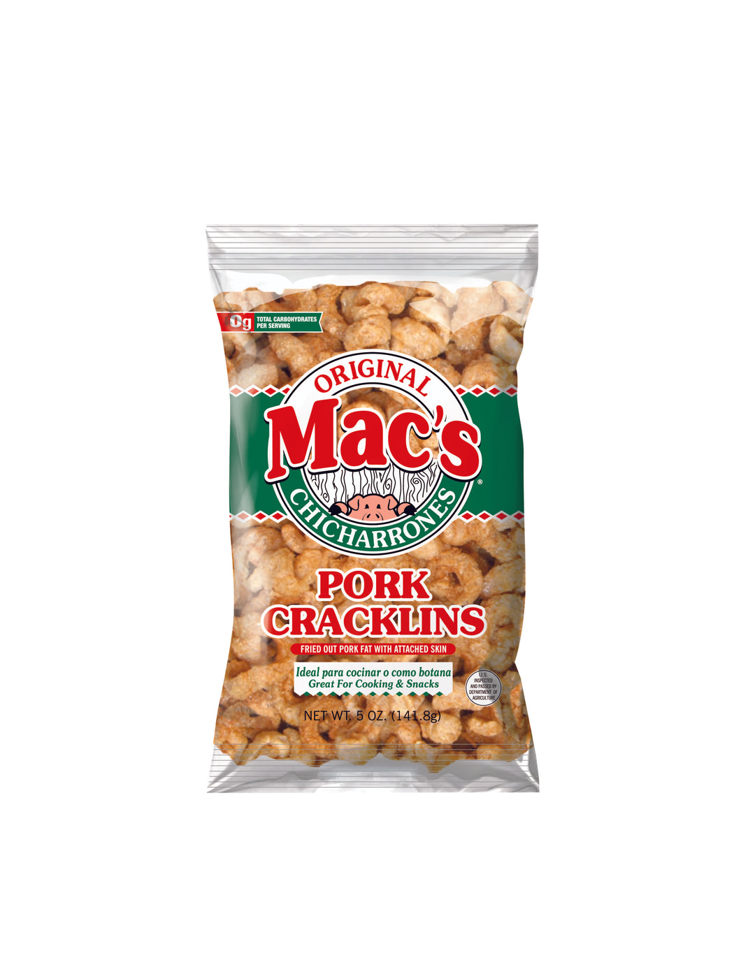 Mac's Cracklins - Original 12/5 Oz.