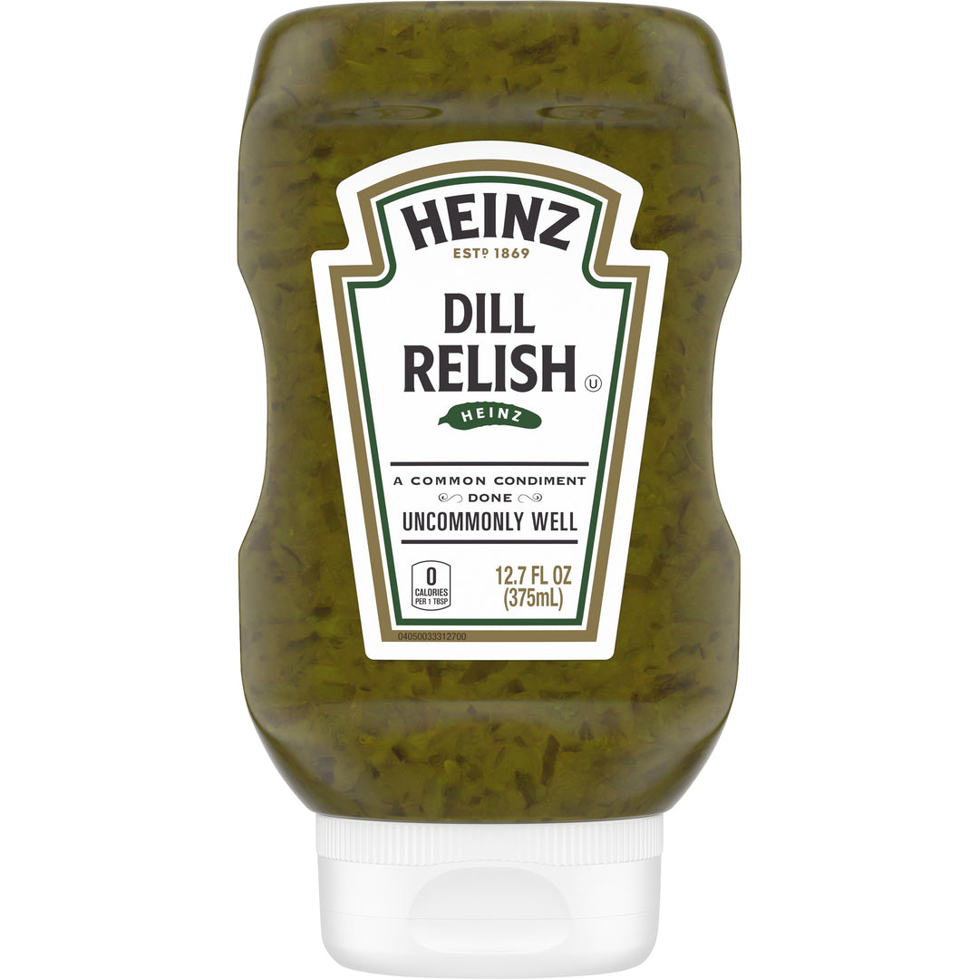 Heinz Easy Squeeze Dill Relish Jar-12.7 fl. oz.-12/Case