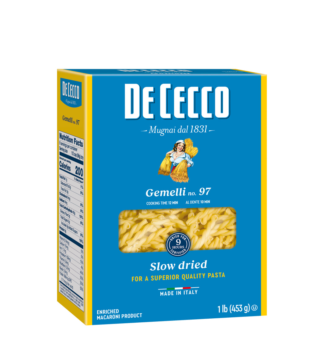 De Cecco No. 97 Gemelli-1 lbs.-12/Case